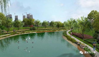 未來(lái)的溧水中山河簡(jiǎn)直太擺了 有游船 碼頭 雨水花園 生態(tài)島